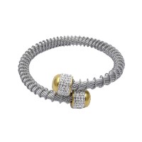 European 316 Stainless Steel Adjustable Diamond Bracelet