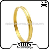 Fashionable Circle Latest Design Girls Fancy 22K Gold Bangles